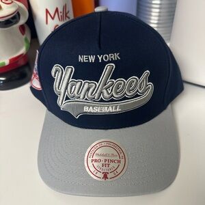 New York Yankees Mitchell & Ness Pro Pinch Fit Snap Back Hat New